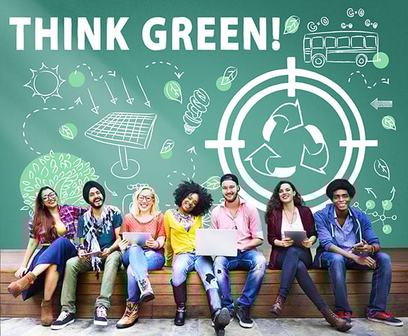 Ecology Friendly Energy Environment Sustainable Concept